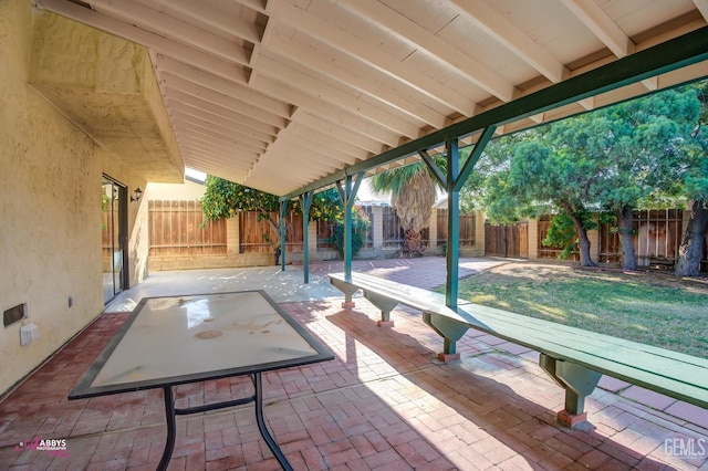 view of patio / terrace