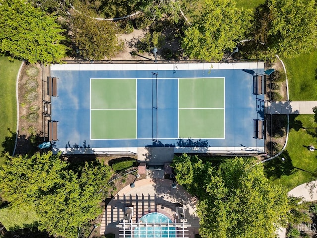 bird's eye view
