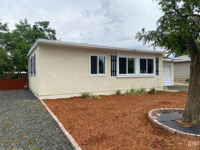 4856 Morales St, New Cuyama, CA 93254 - view of home's exterior featuring stucco siding