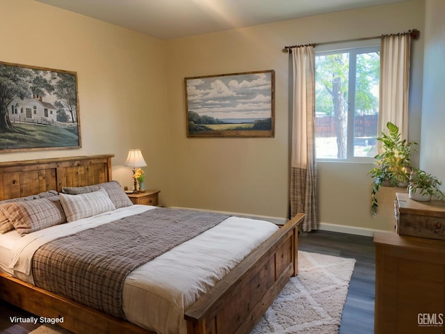4856 Morales St, New Cuyama, CA 93254 - bedroom with wood finished floors and baseboards