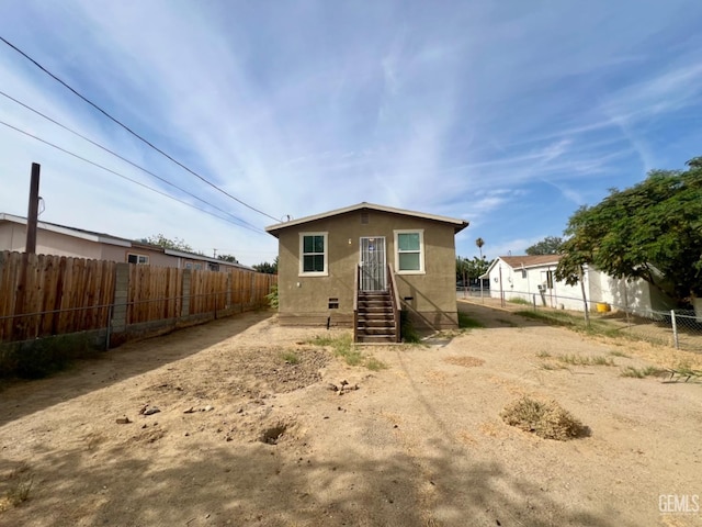 view of rear view of property