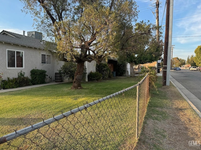 view of yard