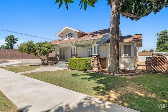 2310 B St, Bakersfield, CA 93301 - view of front of property featuring a porch and a shingled roof
