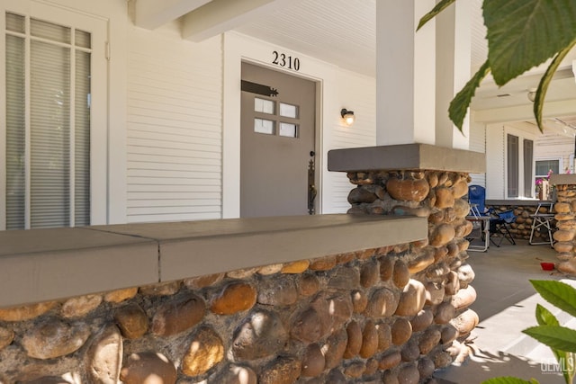2310 B St, Bakersfield, CA 93301 - property entrance with a porch