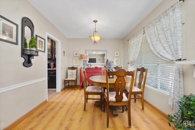 3808 Navajo Ave, Bakersfield, CA 93309 - dining room with light wood-style floors