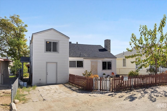 view of rear view of house