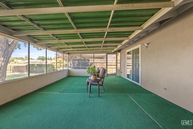 6309 Desert Hills Ave, Bakersfield, CA 93309 - view of unfurnished sunroom