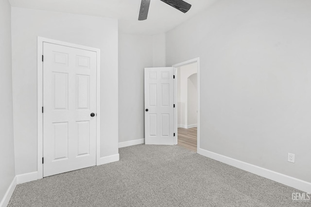 9610 Tahiti Ave, Bakersfield, CA 93311 - unfurnished bedroom featuring carpet and a ceiling fan