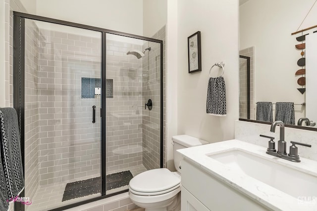 802 Barre Ct, Bakersfield, CA 93314 - full bathroom with vanity and a stall shower
