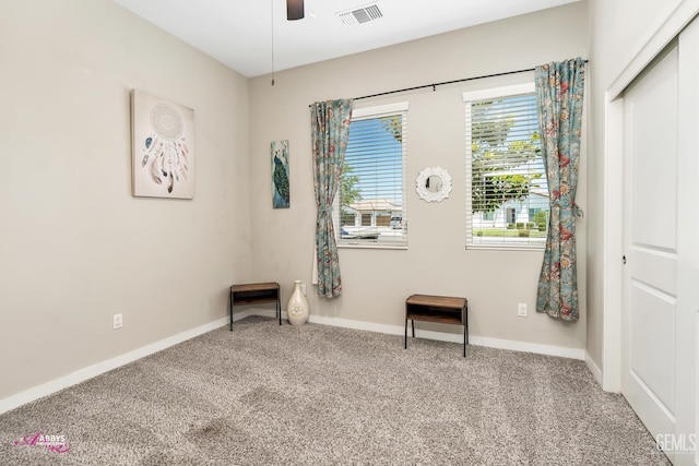 802 Barre Ct, Bakersfield, CA 93314 - unfurnished room with carpet and a ceiling fan