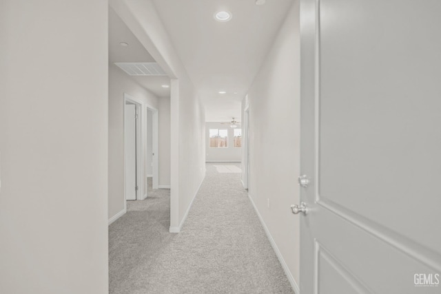 618 Poinsettia St, Bakersfield, CA 93307 - hall with carpet floors and recessed lighting