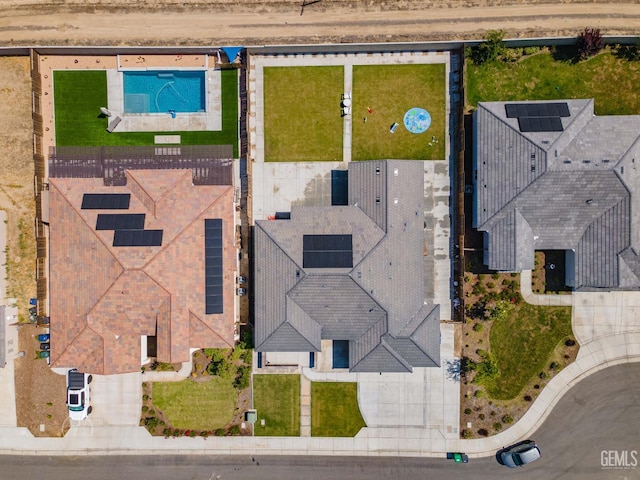 1215 Brookline Ln, Bakersfield, CA 93314 - bird's eye view