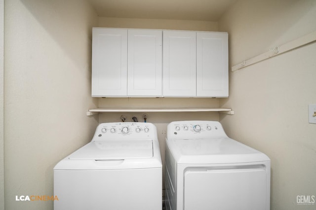1109 Bell Ave, Taft, CA 93268 - laundry room featuring washer and clothes dryer and cabinet space