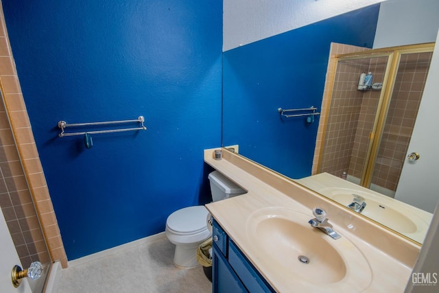 14500 Las Palmas Dr Unit 3, Bakersfield, CA 93306 - bathroom featuring a stall shower and vanity