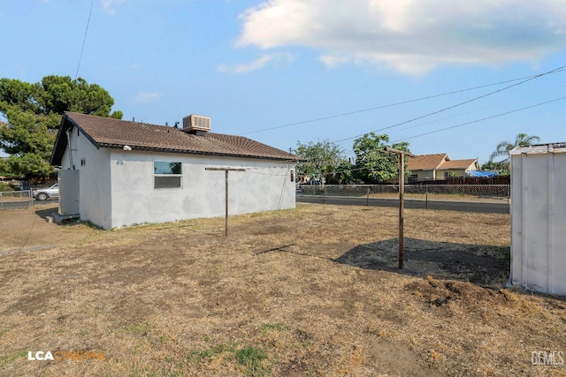 145 Kincaid St, Bakersfield, CA 93307 - view of yard with central air condition unit
