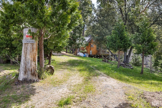 45985 Ridge Rd, Posey, CA 93260 - view of yard featuring driveway