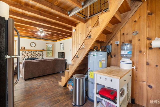 45985 Ridge Rd, Posey, CA 93260 - interior space featuring water heater