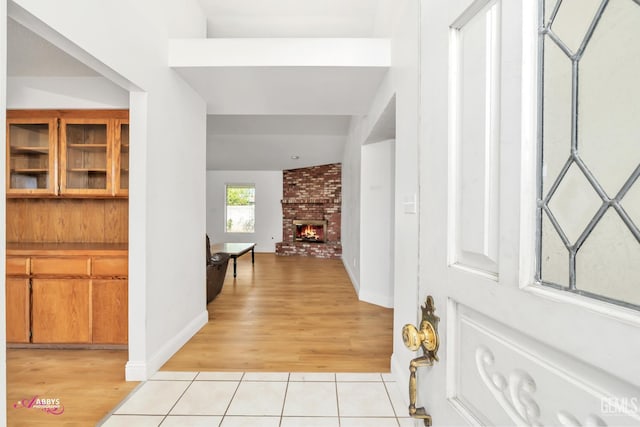 9812 Marilee Ave, Bakersfield, CA 93312 - hallway with light wood-style floors and baseboards