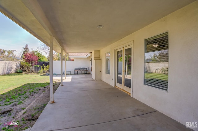 9812 Marilee Ave, Bakersfield, CA 93312 - view of patio with french doors