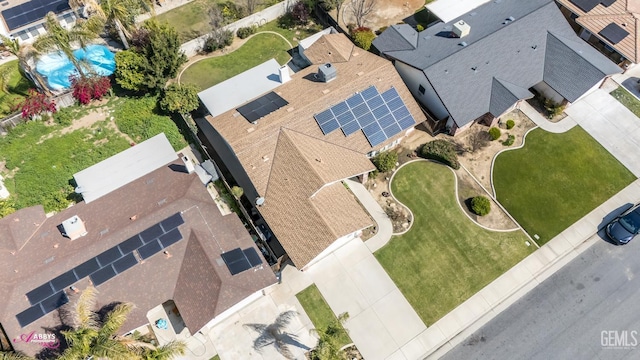 9812 Marilee Ave, Bakersfield, CA 93312 - drone / aerial view of a pool
