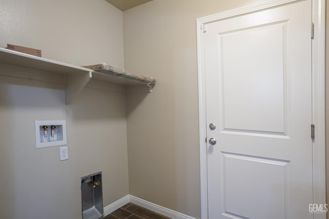 9029 Midnight Creek Way, Bakersfield, CA 93311 - washroom with washer hookup and dark wood-type flooring