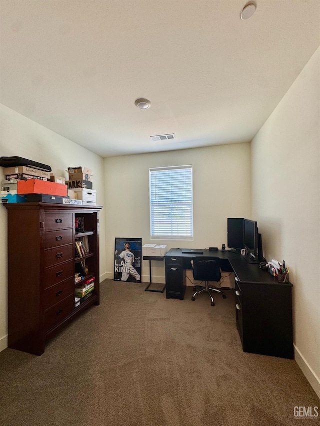 6722 Glacier Bay St, Bakersfield, CA 93313 - office featuring carpet flooring and baseboards