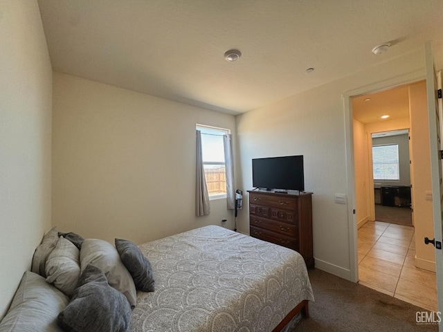 6722 Glacier Bay St, Bakersfield, CA 93313 - carpeted bedroom with tile patterned flooring