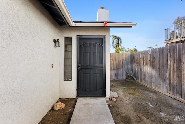 view of property entrance