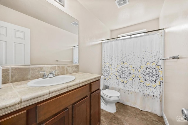 9510 Midnight Creek Way, Bakersfield, CA 93311 - bathroom with vanity, tile patterned flooring, and a shower with shower curtain