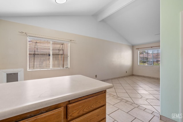 5414 Tyner Ln, Bakersfield, CA 93307 - interior space featuring light tile patterned flooring and baseboards