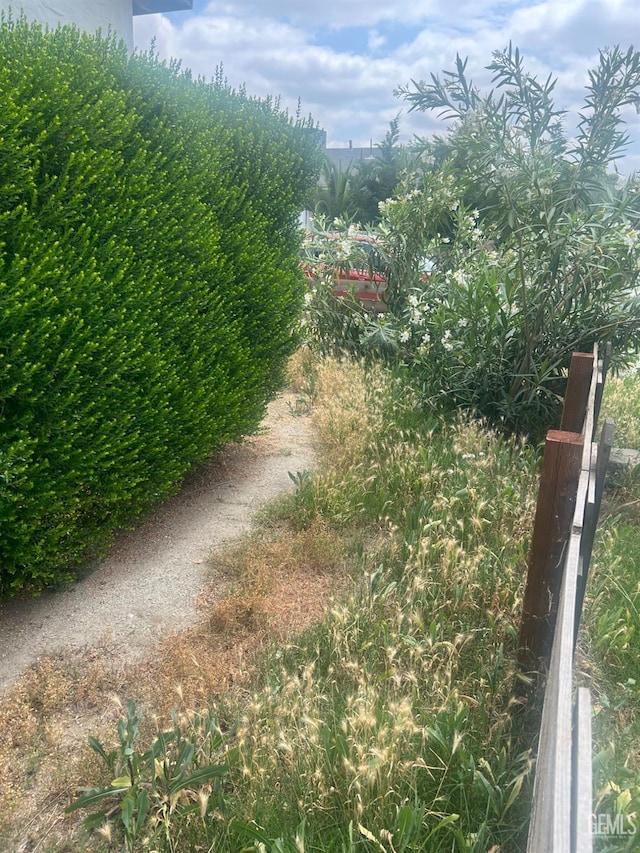 view of road