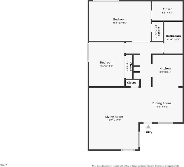 2105 Pinion Springs Cir Unit D, Bakersfield, CA 93309 - property floor plan
