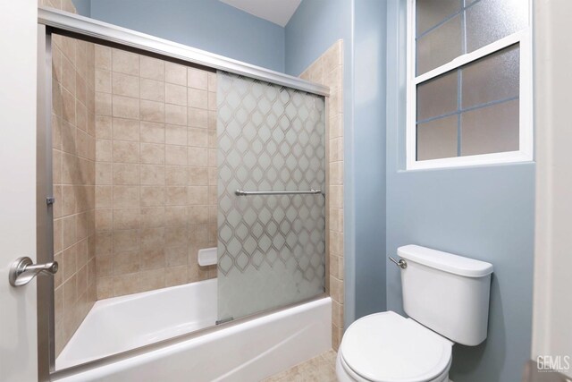 2624 Oakley St, Bakersfield, CA 93311 - full bath with toilet and shower / bath combination with glass door