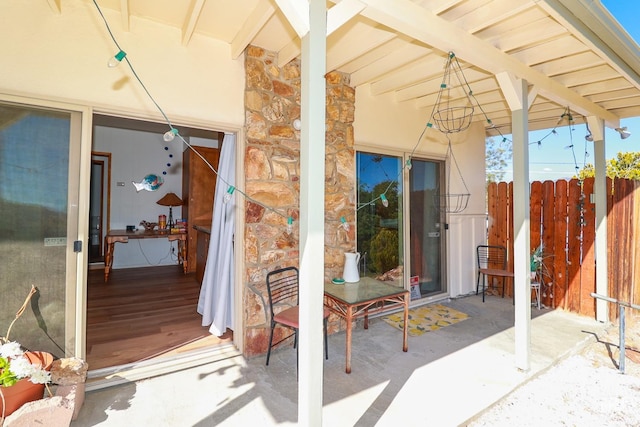 view of patio / terrace