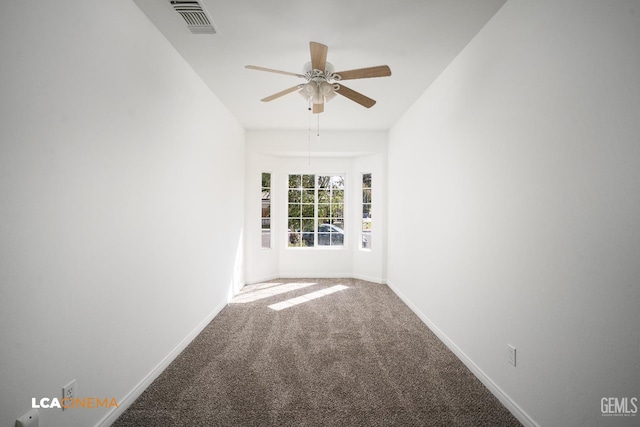 6307 San Rogue Ct, Bakersfield, CA 93312 - empty room featuring carpet floors, ceiling fan, and baseboards