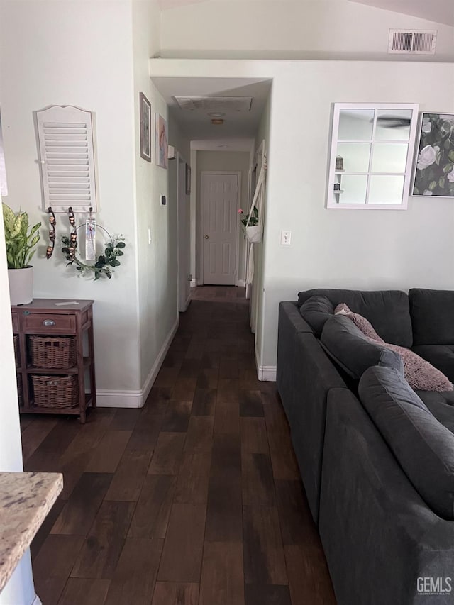 6009 Georgia Pine Way, Bakersfield, CA 93313 - corridor with dark wood finished floors