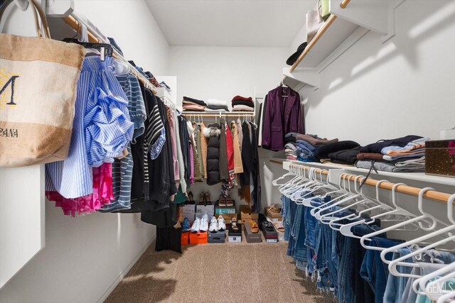 28537 Vista Del Rio Dr, Valencia, CA 91354 - spacious closet featuring carpet flooring