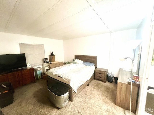 bedroom featuring carpet flooring