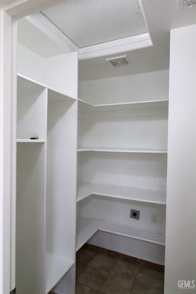 storage area featuring visible vents