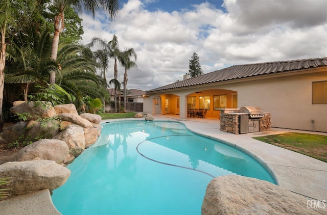 4400 Cron Way, Bakersfield, CA 93311 - view of swimming pool with a patio