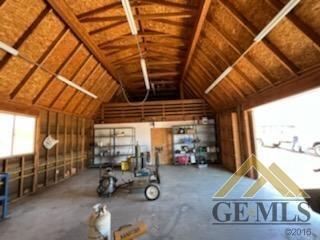 view of unfinished attic