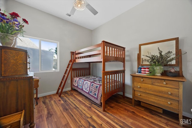 4504 Polo Club Dr, Bakersfield, CA 93312 - bedroom with wood finished floors and baseboards