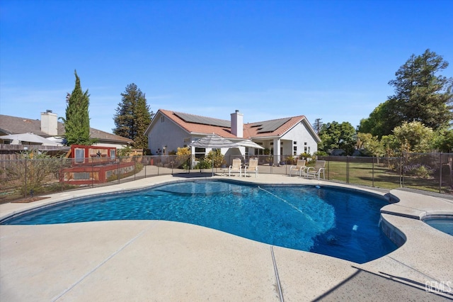 4504 Polo Club Dr, Bakersfield, CA 93312 - view of pool featuring a patio area