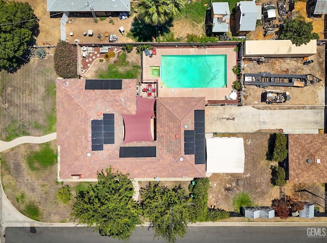 6513 Desmond Ct, Bakersfield, CA 93308 - bird's eye view of a pool