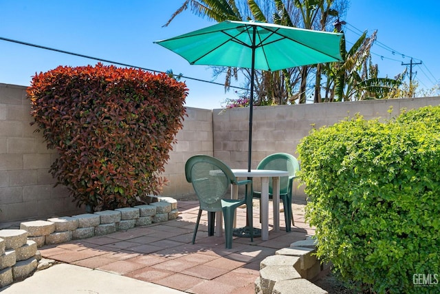 view of patio / terrace