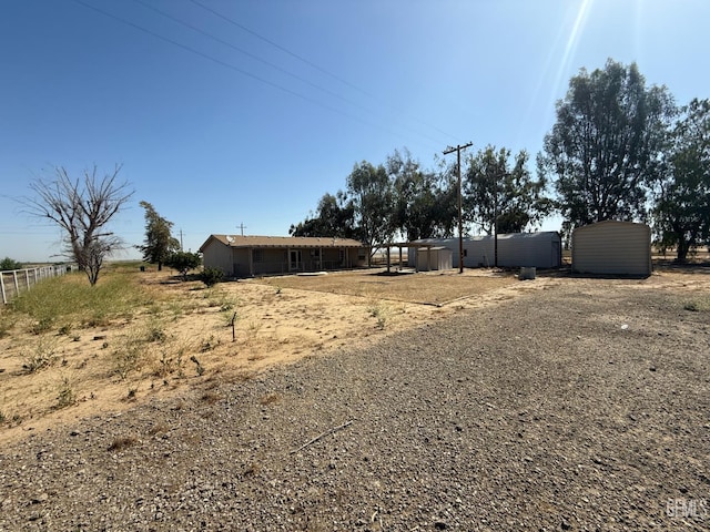 33391 7th Standard Rd, Bakersfield, CA 93314 - view of yard