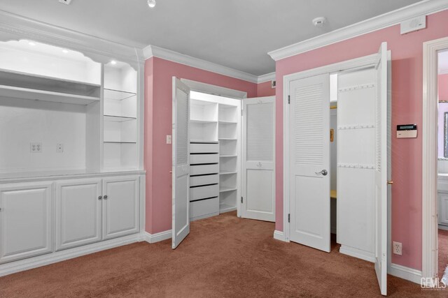 1191 Edmund St, Bakersfield, CA 93309 - unfurnished bedroom with carpet flooring and ornamental molding