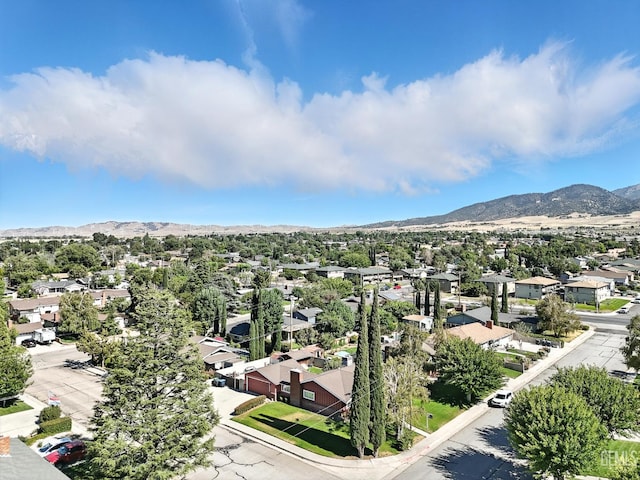700 Mulberry St, Tehachapi, CA 93561 - aerial perspective of suburban area with mountains