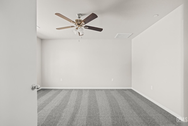 707 Poinsettia St, Bakersfield, CA 93307 - carpeted empty room with a ceiling fan and baseboards