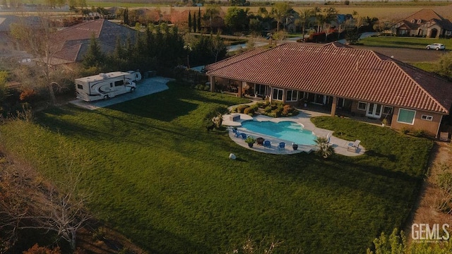 13765 Serrano Pl, Hanford, CA 93230 - birds eye view of property